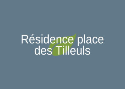 Résidence place des Tilleuls